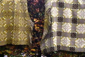 Melin Tregwynt St Davids Star in Mustard. VINTAGE . TBV55